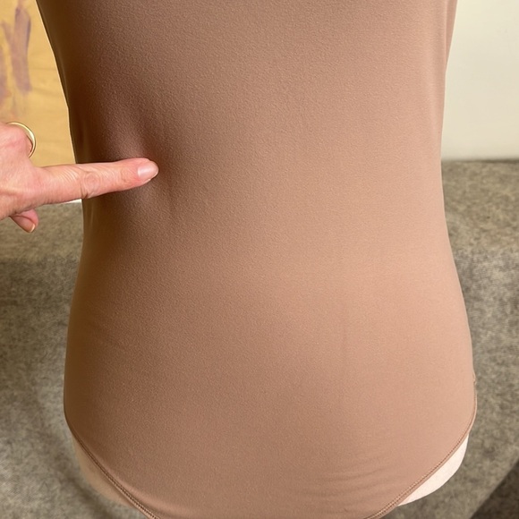 Abercrombie Soft A&F squareneck body suit. Sz M - Picture 3 of 8